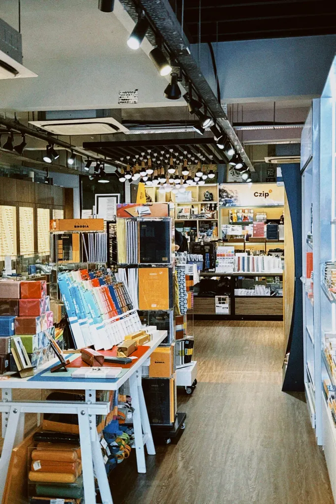Books & Stationery Brand Story Retail Values Craftsmanship Customer Experience Premium Store Lifestyle