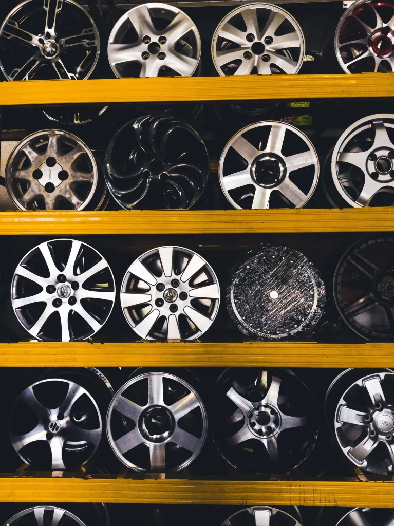 Car Accessories Store Product Display