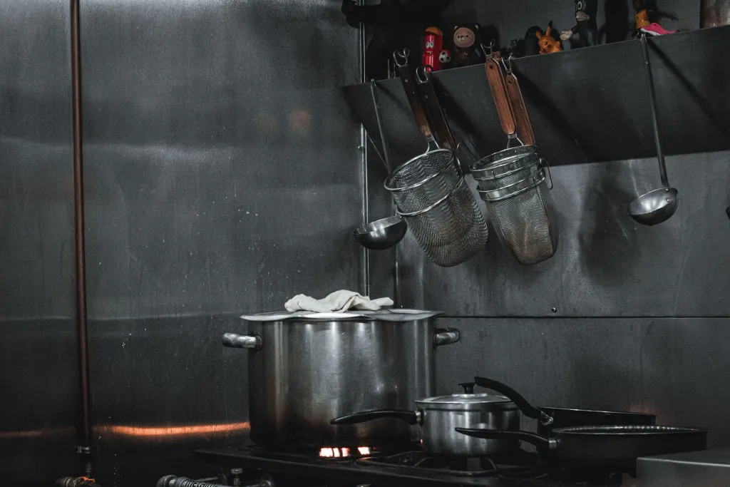 Kitchen & Utensils Stainless Cookware Set Kitchen