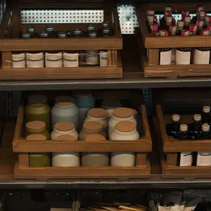 Organic & Natural Store Product Display