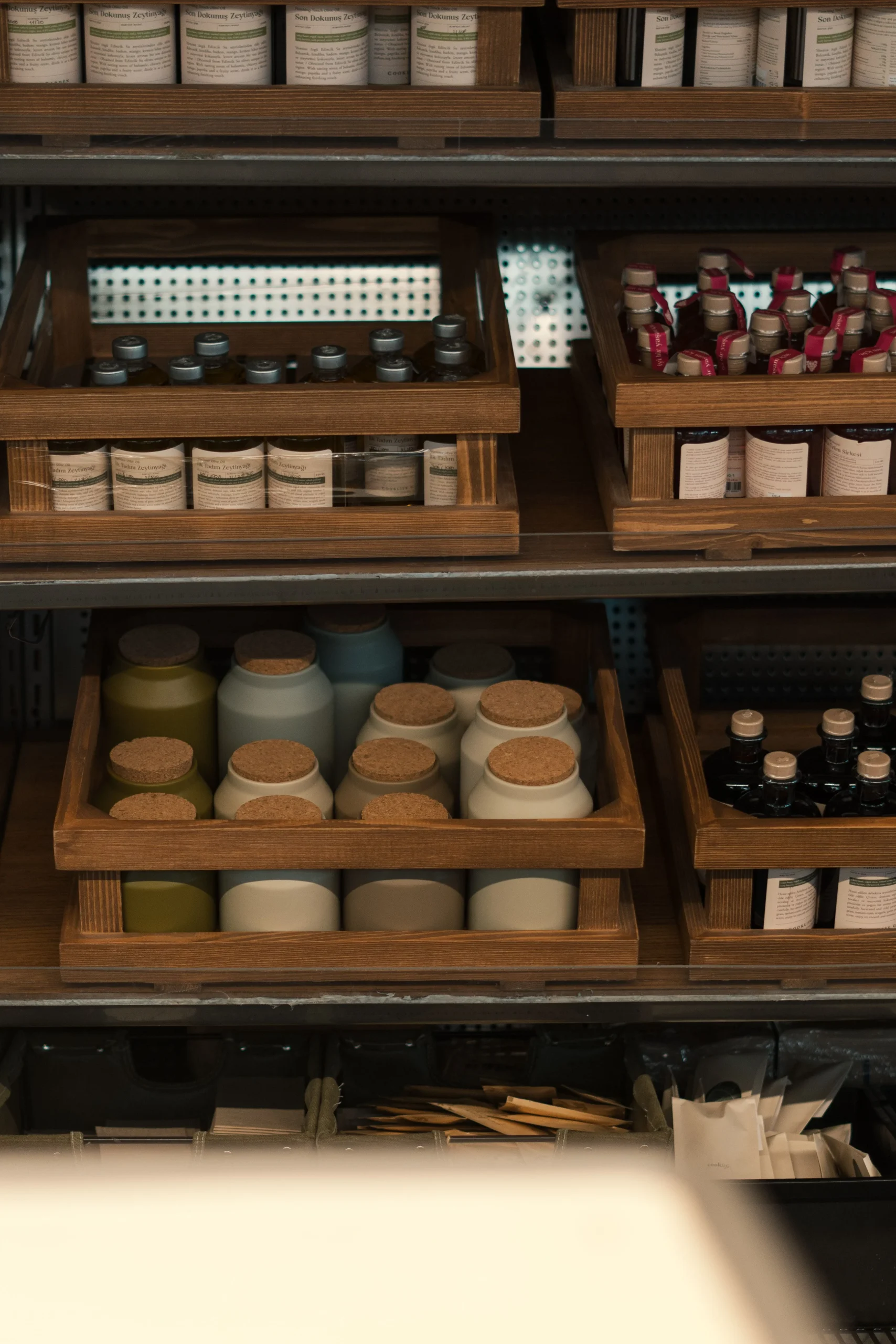 Organic & Natural Store Product Display