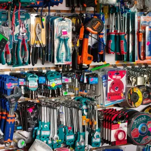 Tools & Hardware Store Product Display