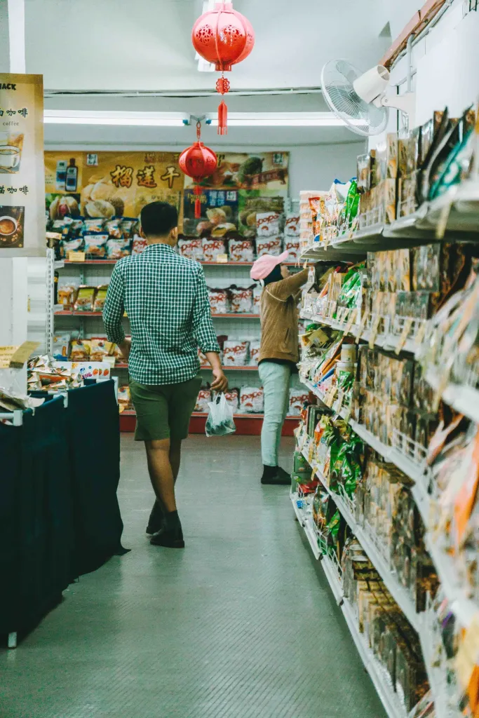Grocery Marketplace alternate store layout