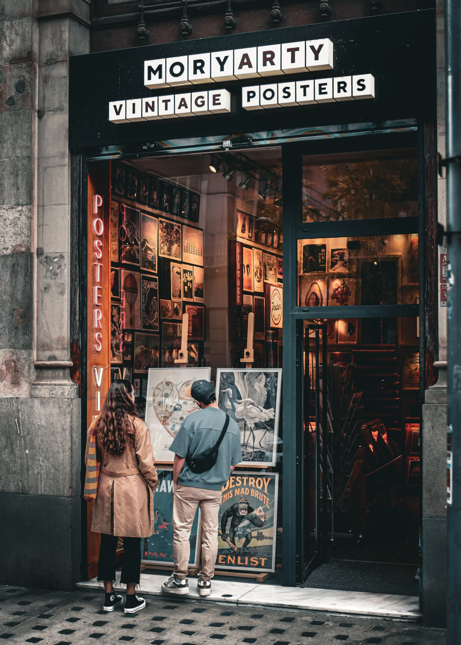 Poster Store alternate store layout