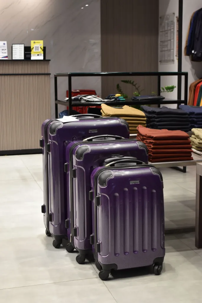 Travel Luggage alternate store layout